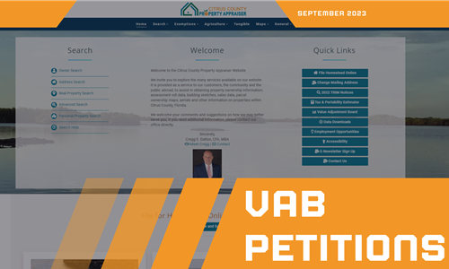 VAB Petitions - Monthly Guest Column